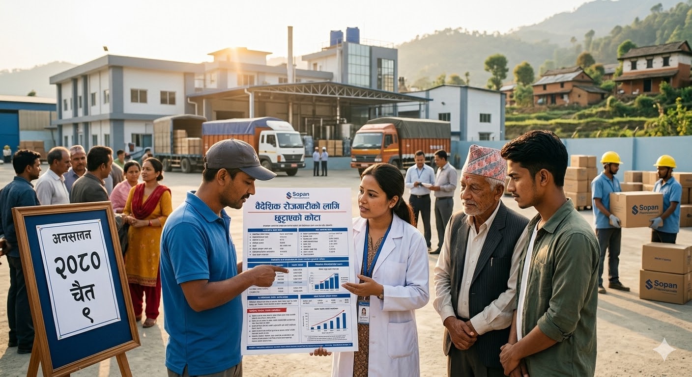 सोपान फर्मास्यूटिकल्सले चैत ९ देखि आईपीओ निष्काशन गर्ने, वैदेशिक रोजगारीमा रहेका नेपालीका लागि छुट्टै कोटा